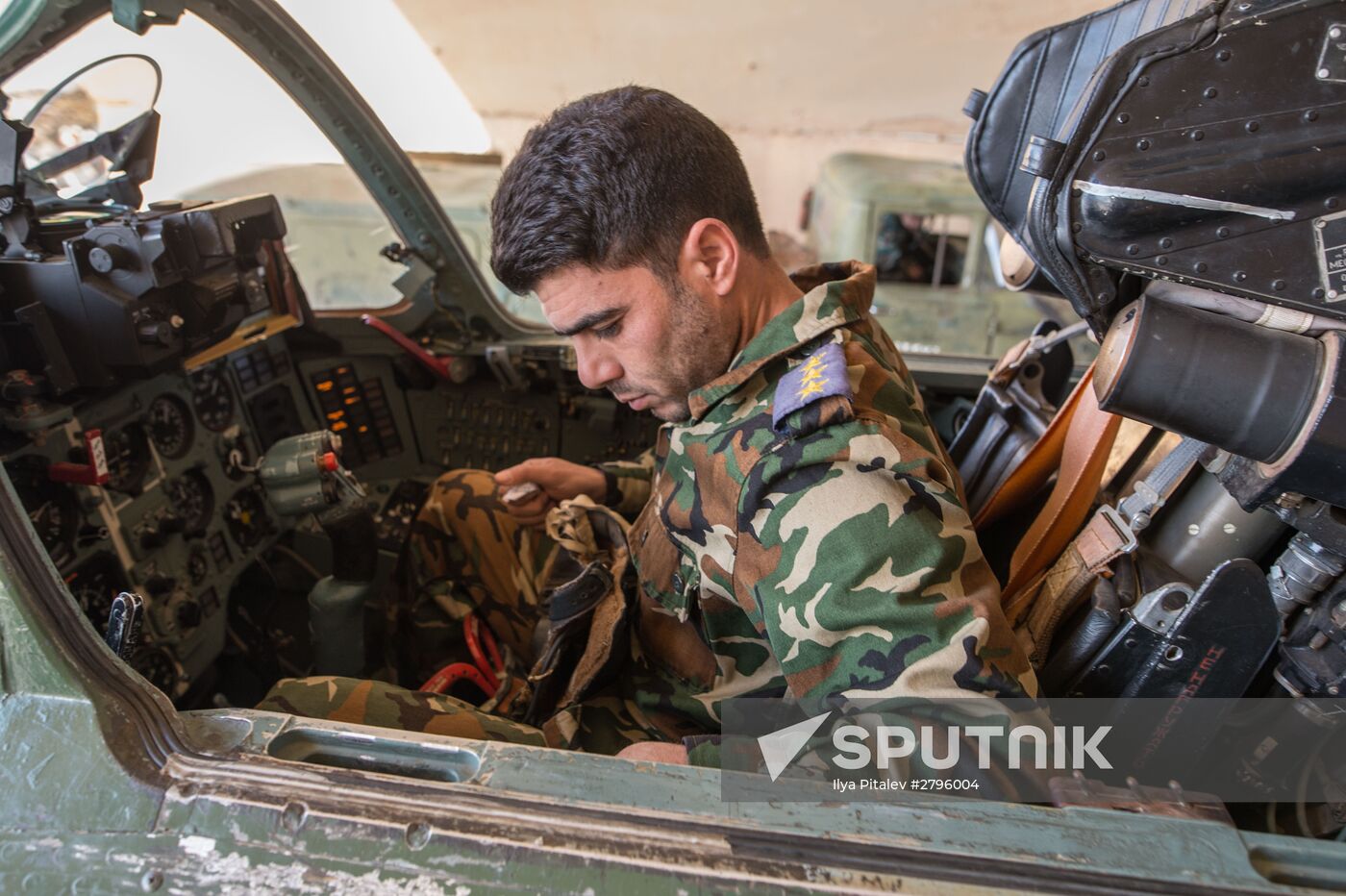 Syrian Air Force base in Homs province