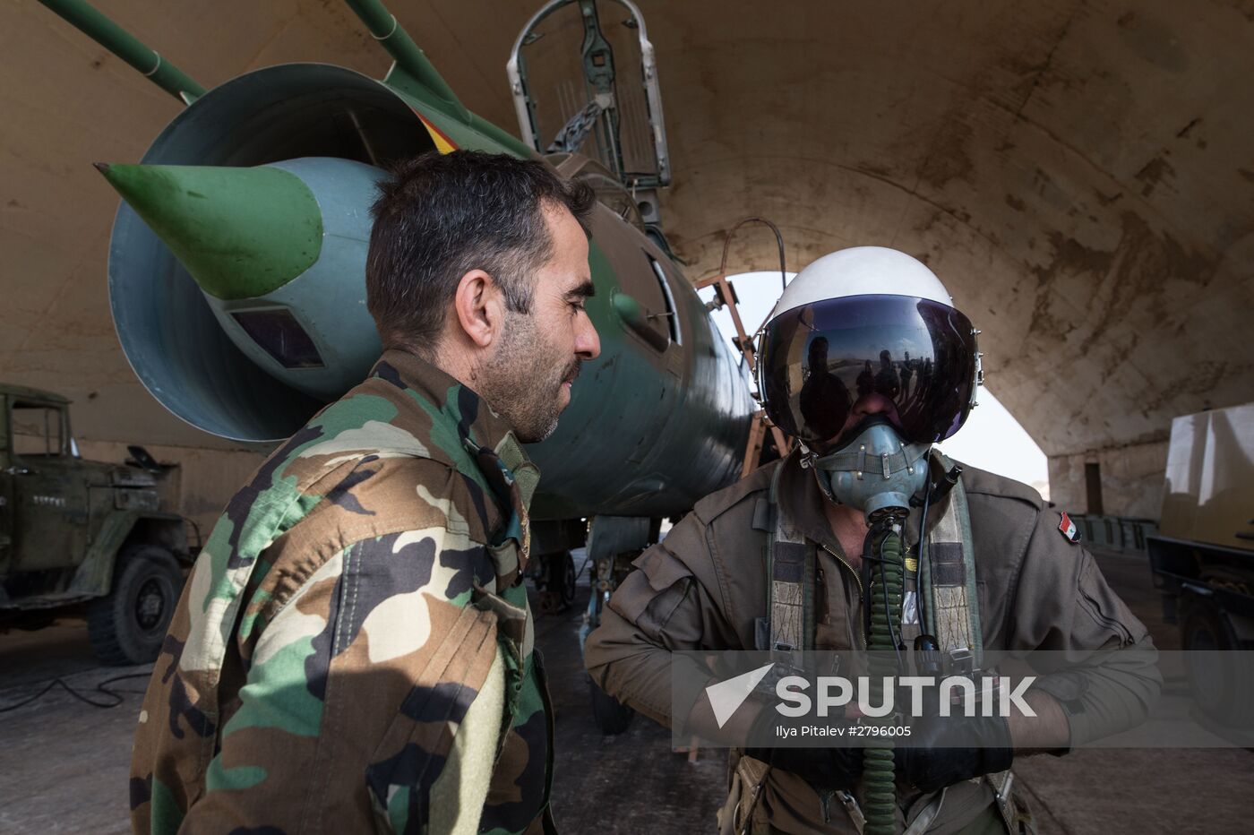 Syrian Air Force base in Homs province