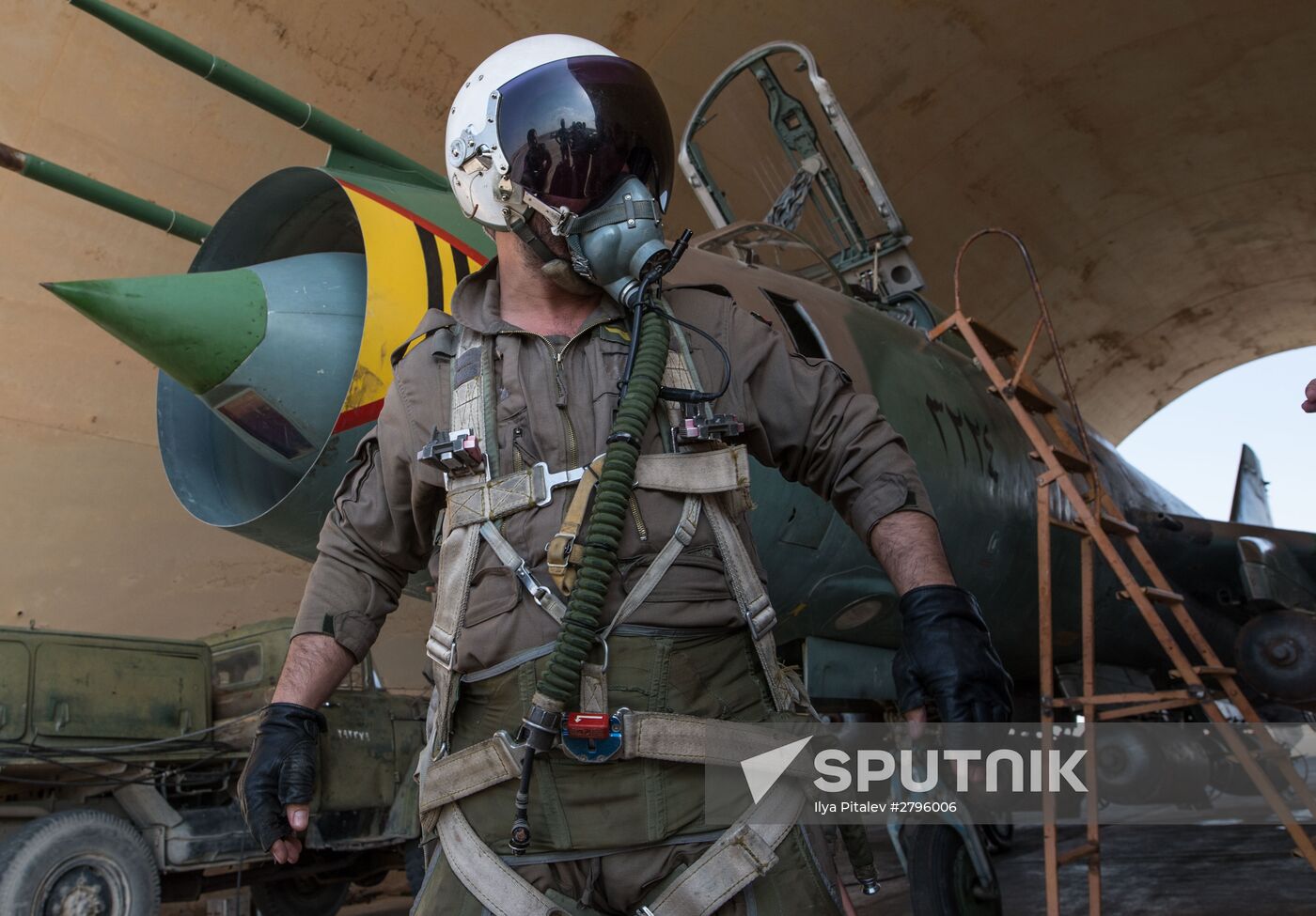 Syrian Air Force base in Homs province