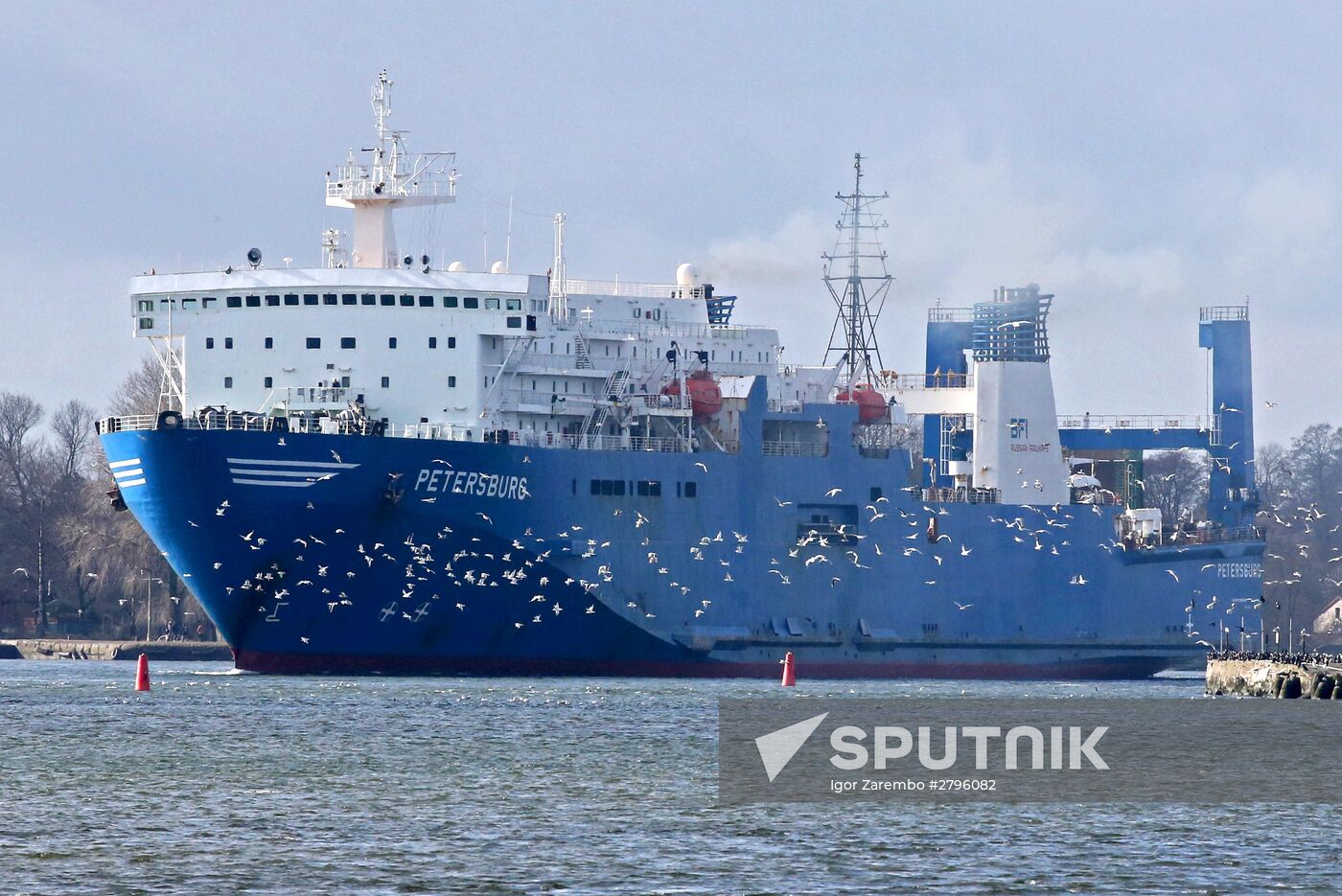 Baltiysk-Sassnitz ferry line opening