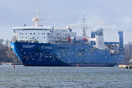 Baltiysk-Sassnitz ferry line opening