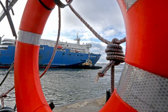Baltiysk-Sassnitz ferry line opening