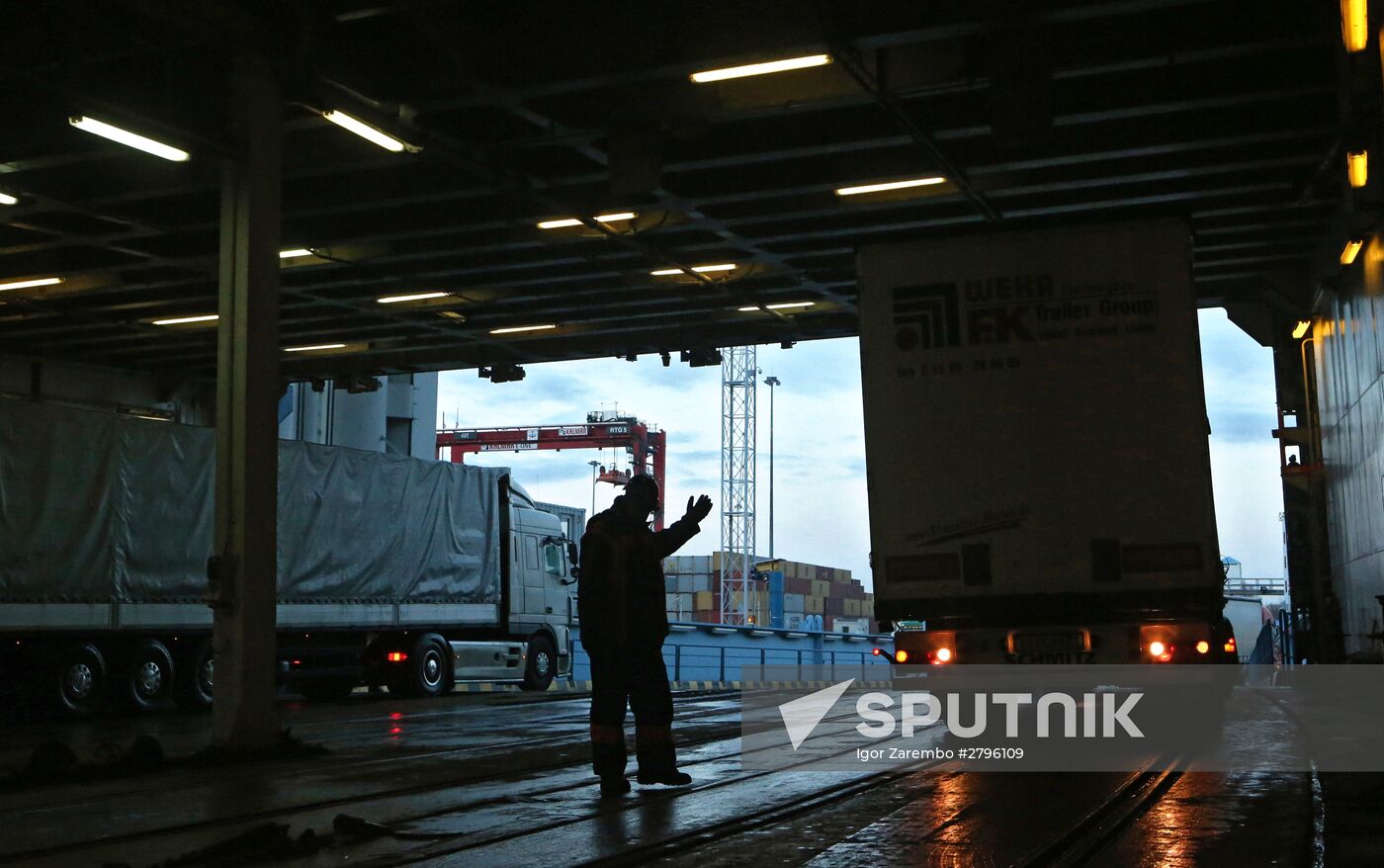 Baltiysk-Sassnitz ferry line opening