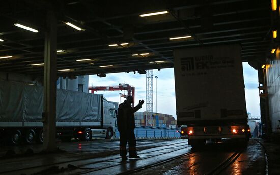 Baltiysk-Sassnitz ferry line opening