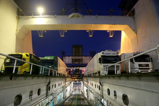 Baltiysk-Sassnitz ferry line opening