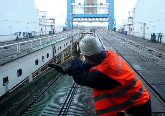 Baltiysk-Sassnitz ferry line opening