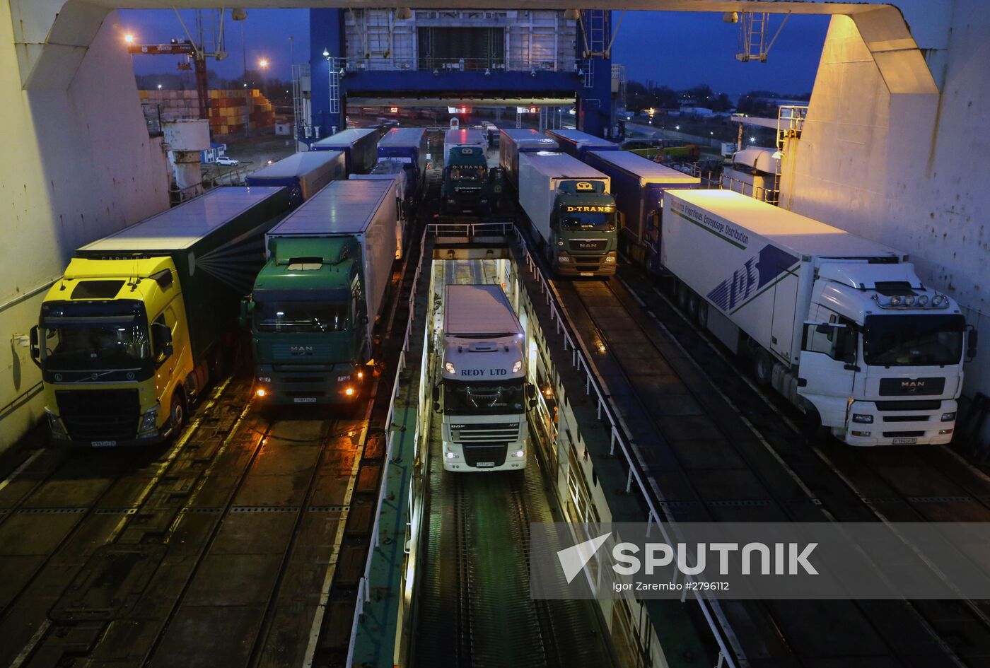 Baltiysk-Sassnitz ferry line opening