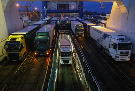 Baltiysk-Sassnitz ferry line opening