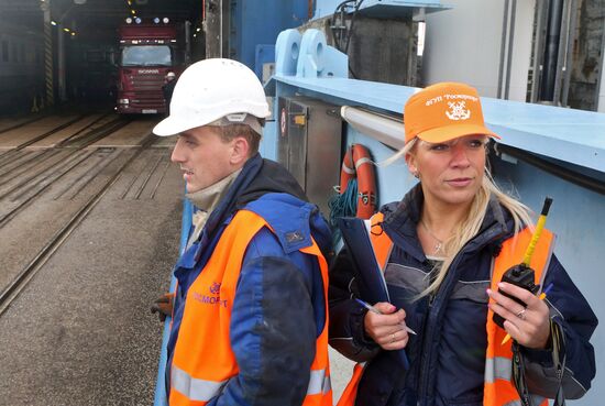 Baltiysk-Sassnitz ferry line opening