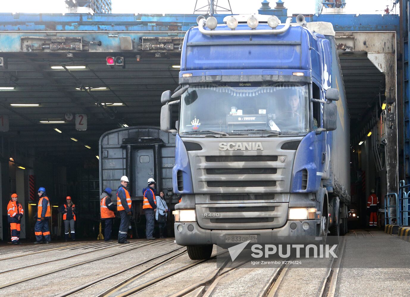 Baltiysk-Sassnitz ferry line opening