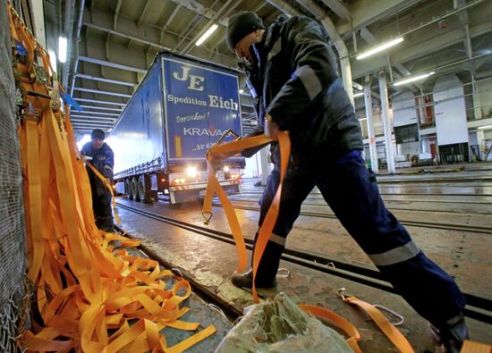 Baltiysk-Sassnitz ferry line opening