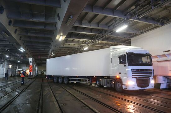 Baltiysk-Sassnitz ferry line opening