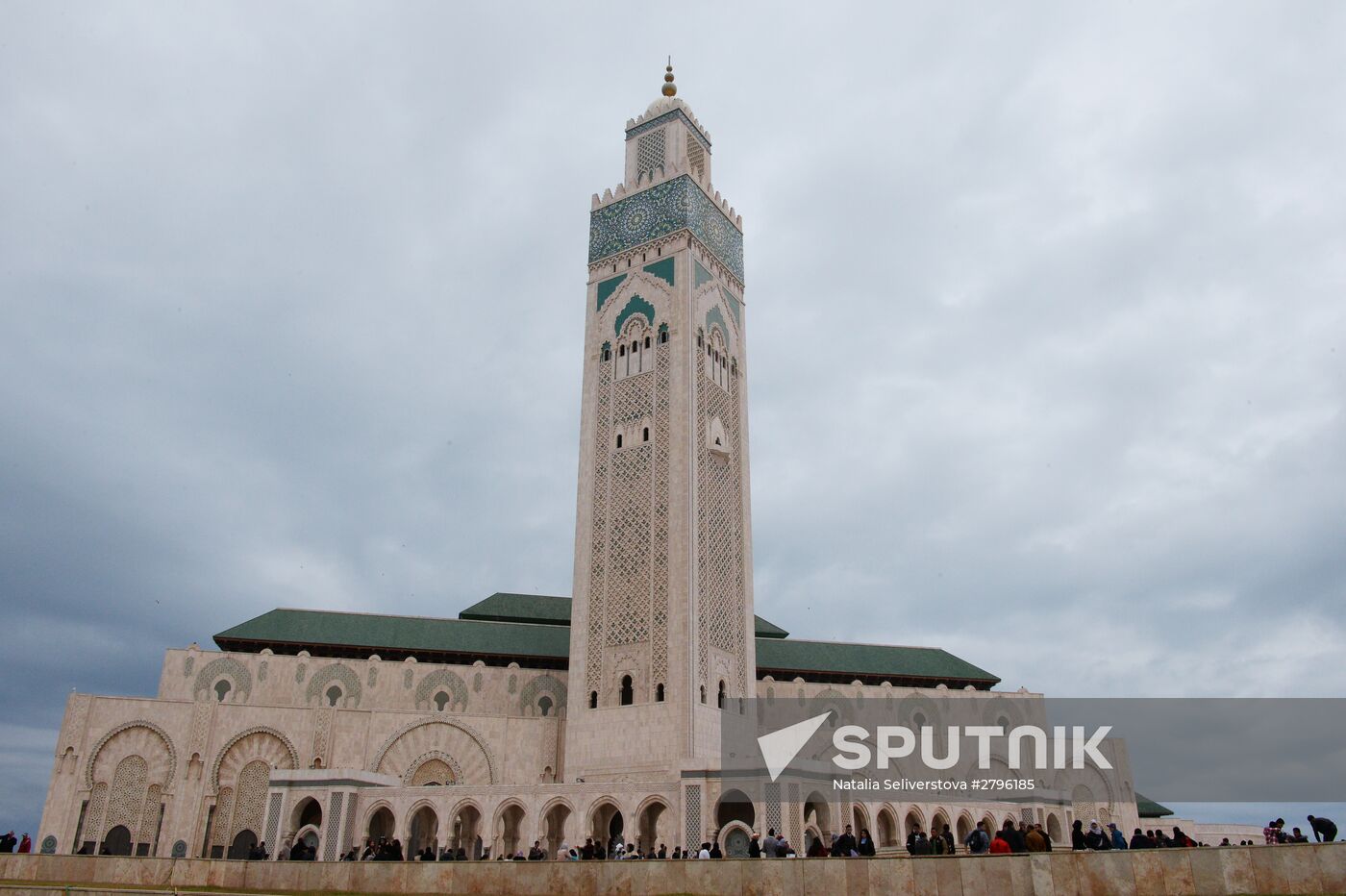 Casablanca's mosque of Hasan II