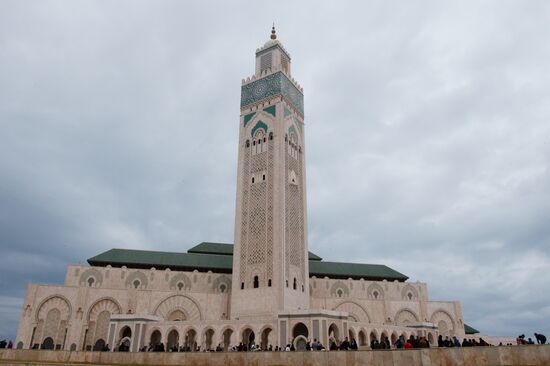 Casablanca's mosque of Hasan II