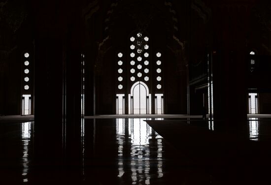 Casablanca's mosque of Hasan II