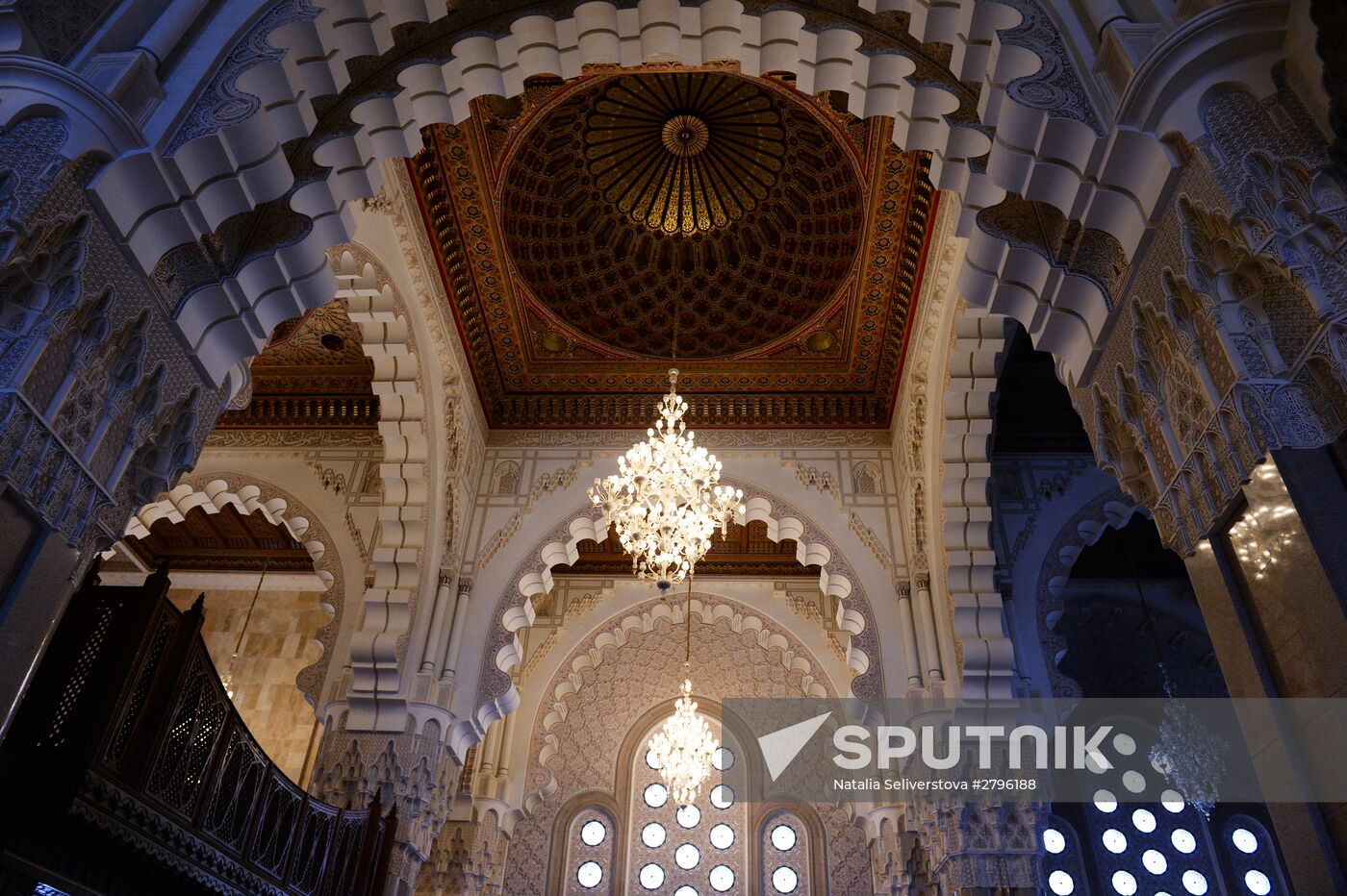 Mosque of Hasan II in Casablanca