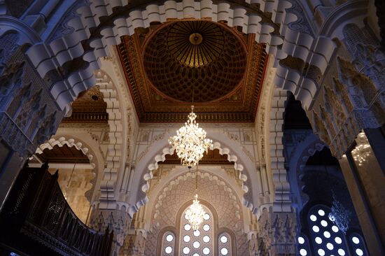 Mosque of Hasan II in Casablanca