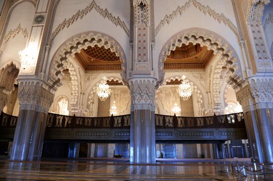 Casablanca's mosque of Hasan II