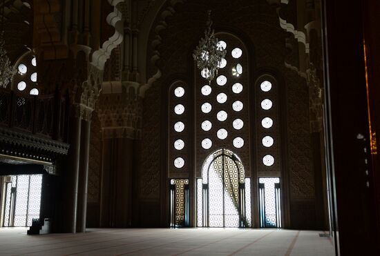 Casablanca's mosque of Hasan II