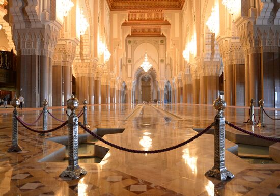 Casablanca's mosque of Hasan II
