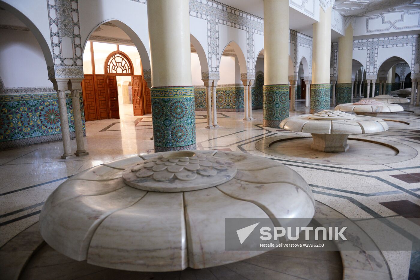 Mosque of Hasan II in Casablanca