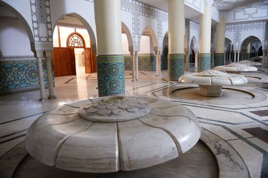 Mosque of Hasan II in Casablanca