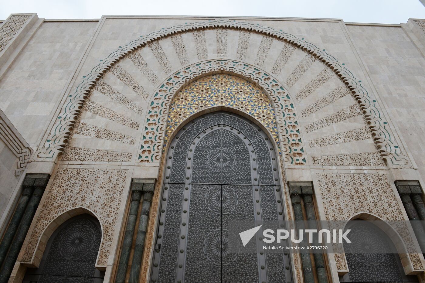 Mosque of Hasan II in Casablanca