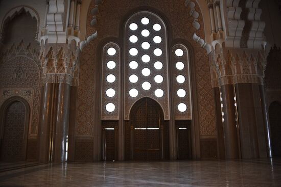 Casablanca's mosque of Hasan II