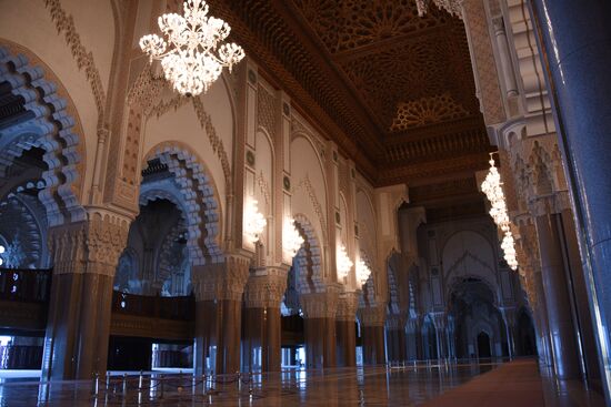 Casablanca's mosque of Hasan II