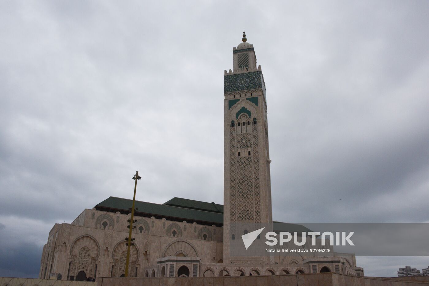 Casablanca's mosque of Hasan II
