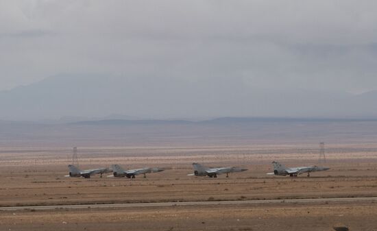 Syrian Air Force base in Homs province