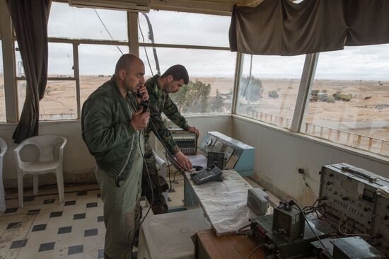 Syrian Air Force base in Homs province