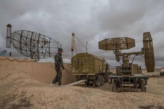 Syrian Air Force base in Homs province
