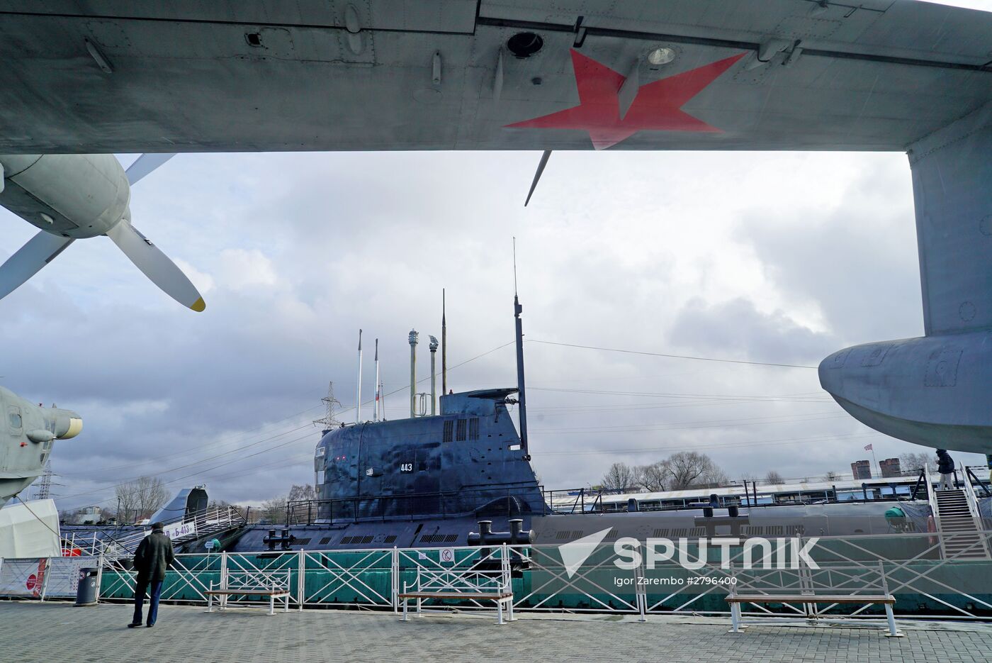 B-413 Submarine at Museum of World Ocean in Kaliningrad