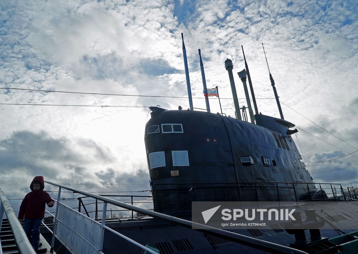 B-413 Submarine at Museum of World Ocean in Kaliningrad