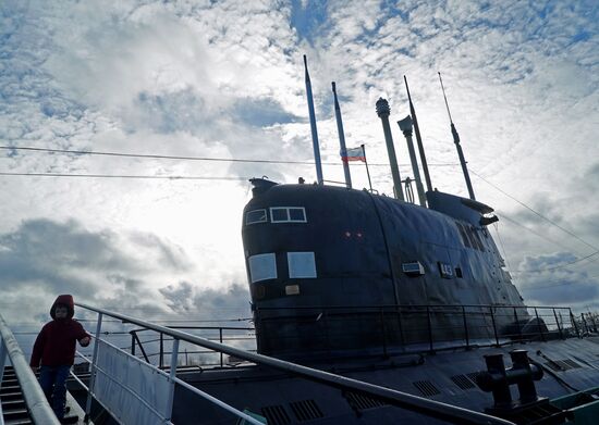 B-413 Submarine at Museum of World Ocean in Kaliningrad