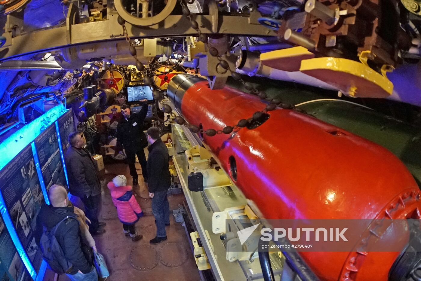 B-413 Submarine at Museum of World Ocean in Kaliningrad