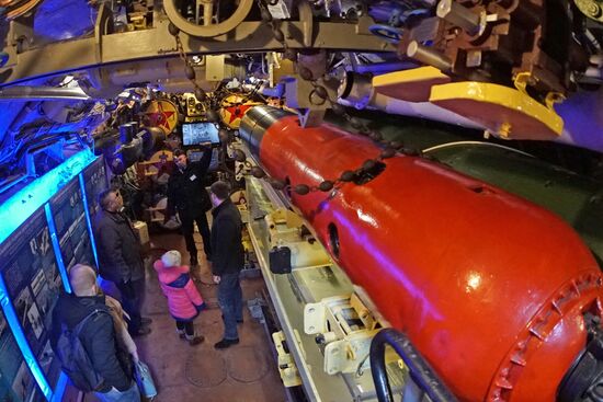 B-413 Submarine at Museum of World Ocean in Kaliningrad