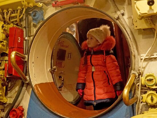 B-413 Submarine at Museum of World Ocean in Kaliningrad