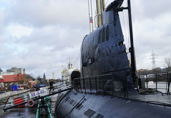 B-413 submarine at Museum of World Ocean in Kaliningrad