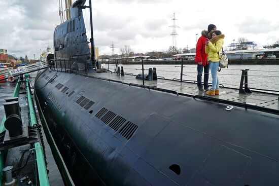B-413 submarine at Museum of World Ocean in Kaliningrad