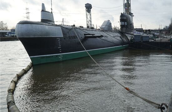 B-413 Submarine at Museum of World Ocean in Kaliningrad