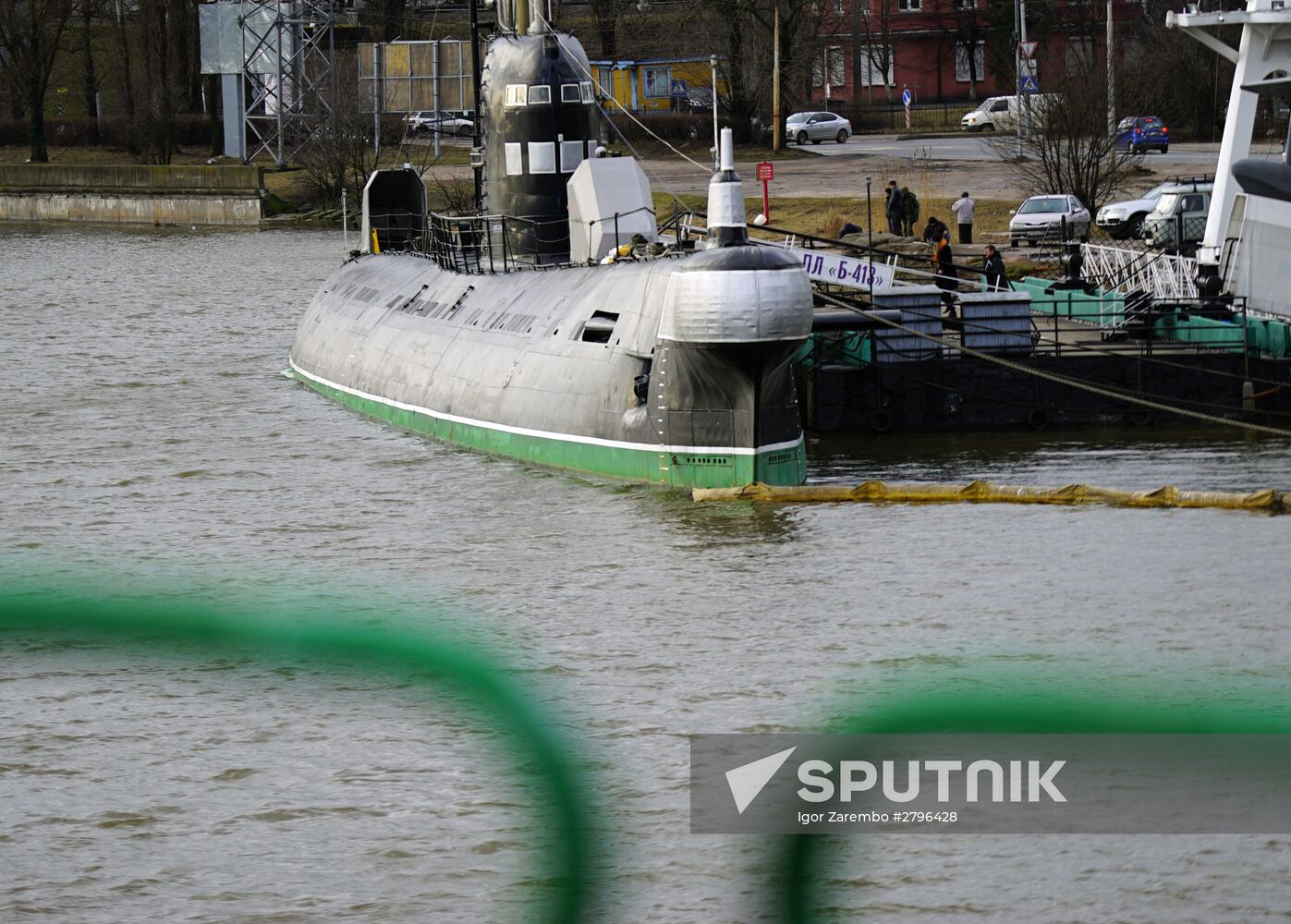 B-413 submarine at Museum of World Ocean in Kaliningrad