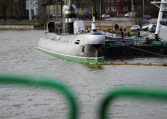 B-413 submarine at Museum of World Ocean in Kaliningrad