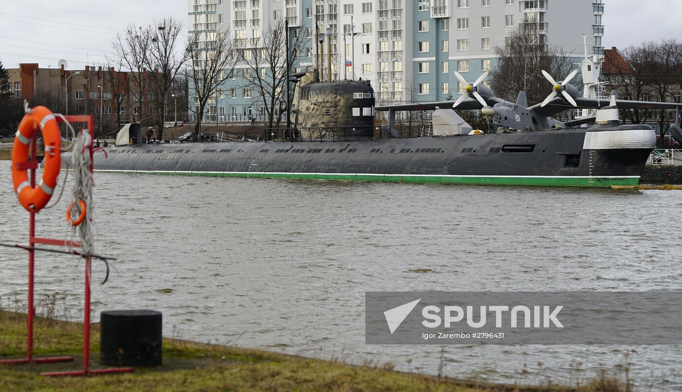 B-413 Submarine at Museum of World Ocean in Kaliningrad