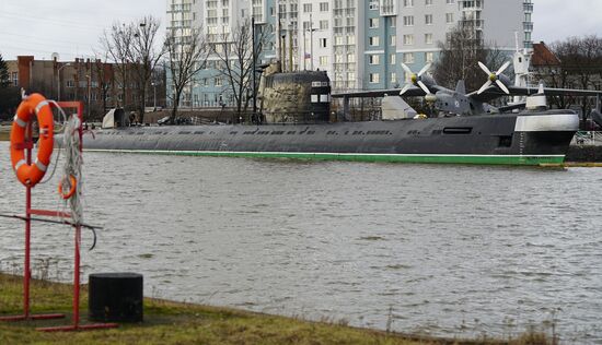 B-413 Submarine at Museum of World Ocean in Kaliningrad