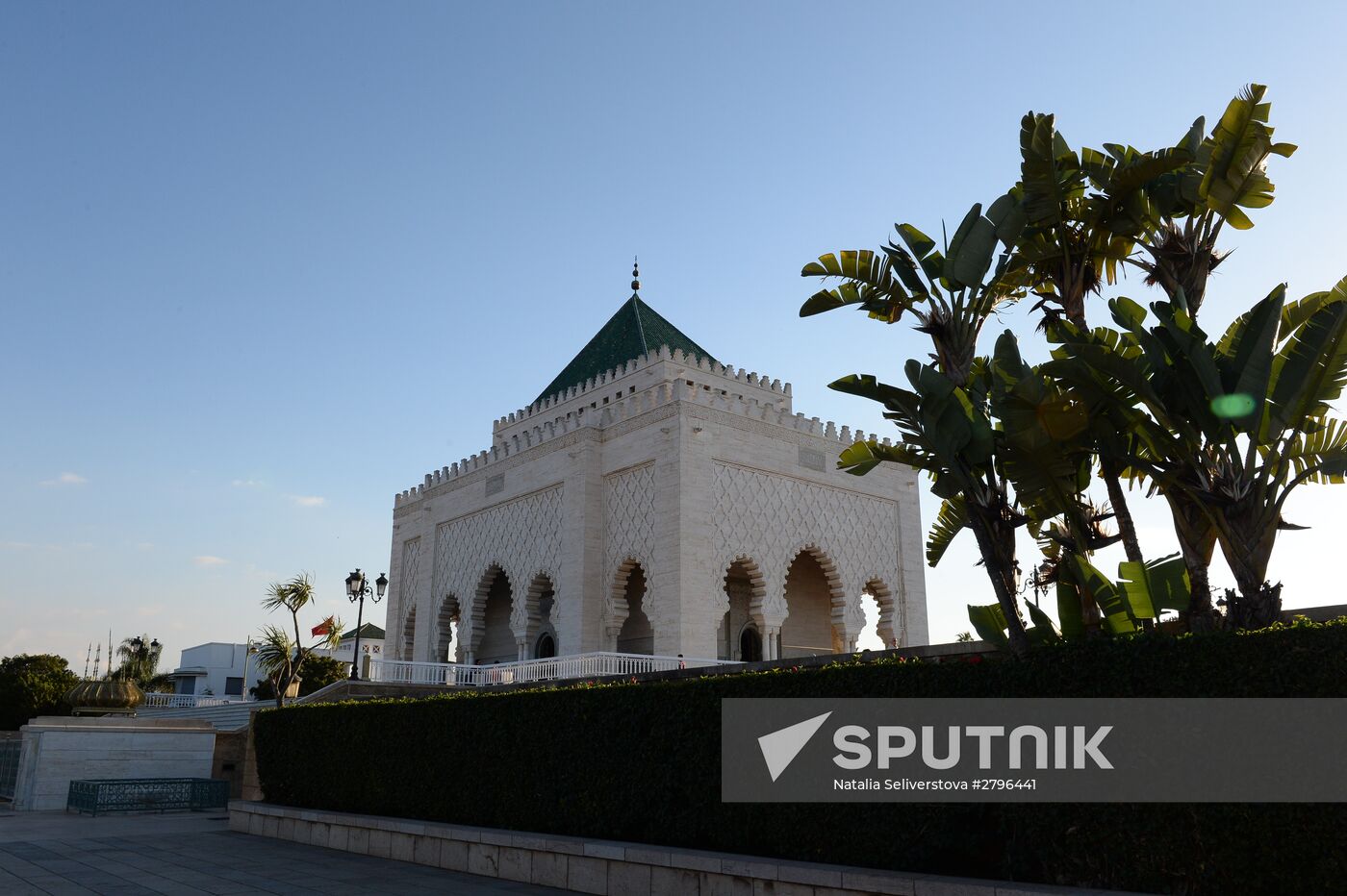 Mausoleum of Mohammed V in Rabat