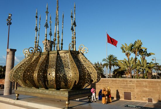 Mausoleum of Mohammed V in Rabat