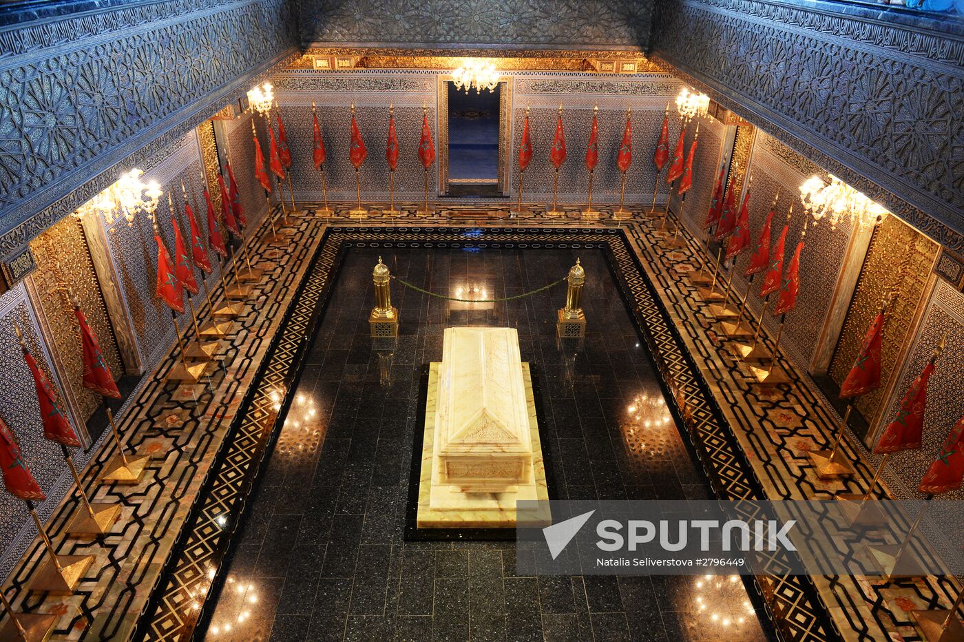 Mausoleum of Mohammed V in Rabat