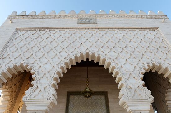 Mausoleum of Mohammed V in Rabat